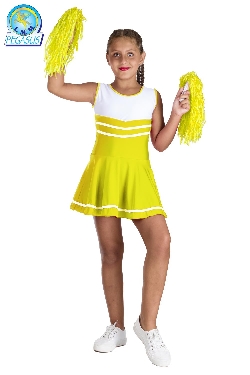 CHEERLEADER GIALLA BAMBINA